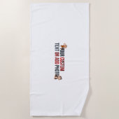 Remove This Design & Add Your Own Design ビーチタオル (正面)