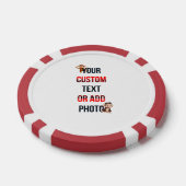 Remove This Design & Add Your Own Design ポーカーチップ (シングル)