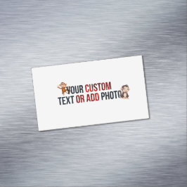 Remove This Design & Add Your Own Design マグネット名刺