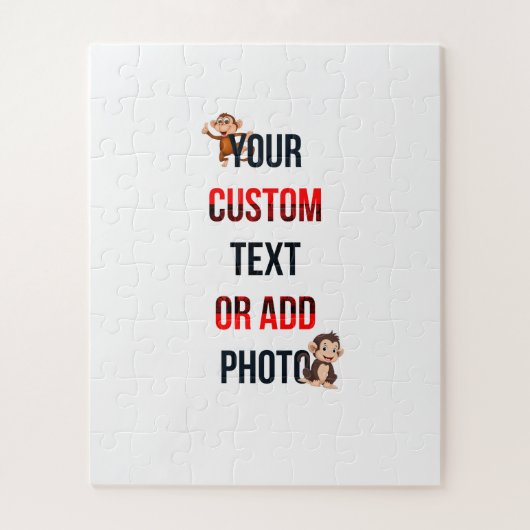 Remove This Design & Add Your Own Design 16" x 20" ジグソーパズル (縦)