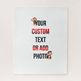 Remove This Design & Add Your Own Design 16" x 20" ジグソーパズル