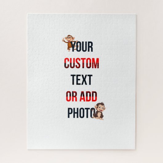 Remove This Design & Add Your Own Design 16" x 20" ジグソーパズル (縦)