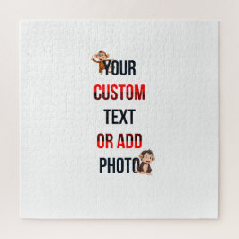 Remove This Design & Add Your Own Design 20" x 20" ジグソーパズル