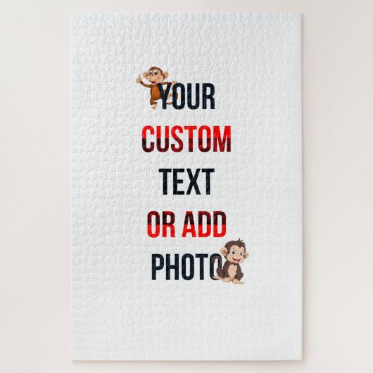 Remove This Design & Add Your Own Design 20" x 30" ジグソーパズル (縦)