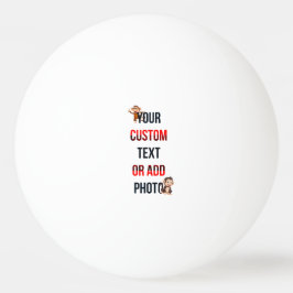 Remove This Design & Add Your Own Design 3 Star 卓球ボール