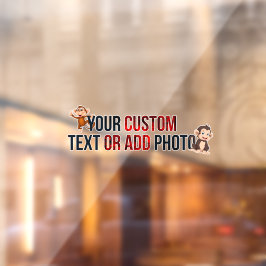 Remove This Design & Add Your Own Design 40" x 28" ウィンドウサイン