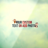 Remove This Design & Add Your Own Design 40" x 28" ウィンドウサイン (シート3)