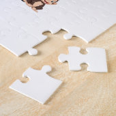 Remove This Design & Add Your Own Design 8" x 10" ジグソーパズル (側面)