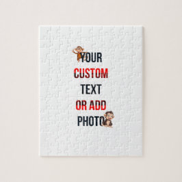 Remove This Design & Add Your Own Design 8" x 10" ジグソーパズル