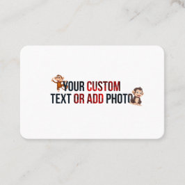 Remove This Design & Add Your Own Design Euro 名刺