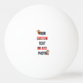 Remove This Design & Add Your Own Design One Star 卓球ボール (正面)