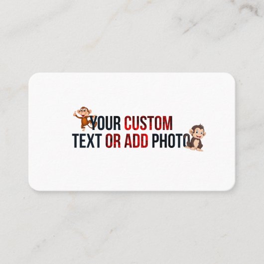 Remove This Design & Add Your Own Design Standard  名刺 (正面)