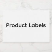 Remove This Text & Add Your Own Design  スパークリングワインラベル (シングルラベル)