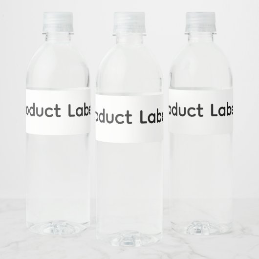Remove This Text & Add Your Own Design  ペットボトルラベル (ボトル)