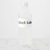 Remove This Text & Add Your Own Design  ペットボトルラベル (正面)