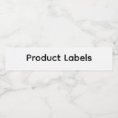 Remove This Text & Add Your Own Design  ペットボトルラベル (シングルラベル)