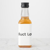 Remove This Text & Add Your Own Design  リキュールボトルラベル (正面)