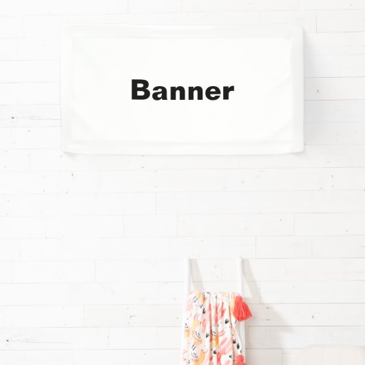 Remove This Text & Add Your Own Design 1.6' x 3' 横断幕 (インサイチュ)