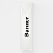 Remove This Text & Add Your Own Design 2.5' x 10' 横断幕 (縦)