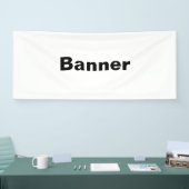 Remove This Text & Add Your Own Design 2.5' x 6' 横断幕 (トレードショー)