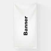 Remove This Text & Add Your Own Design 4' x 8' 横断幕 (縦)