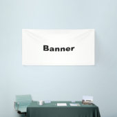Remove This Text & Add Your Own Design 4' x 8' 横断幕 (トレードショー)