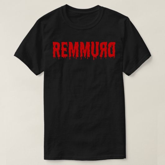REMURDドラマー Tシャツ (デザイン正面)
