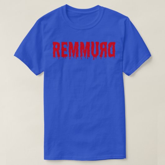 REMURDドラマー Tシャツ (デザイン正面)