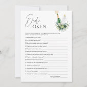 REMYパパジョーク赤ちゃんシャワーゲーム – Poppinボトル 招待状 (正面)