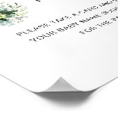 REMYベビー名候補ベビーシャワー記号 ポスター (角)