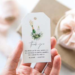 REMYポピンボトルベビーシャワーメッセージカード ギフトタグ