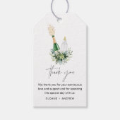 REMYポピンボトルベビーシャワーメッセージカード ギフトタグ (正面)