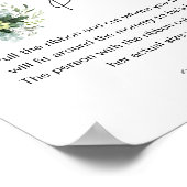 REMY彼女の腹の赤ちゃんシャワーゲームの大きさ ポスター (角)