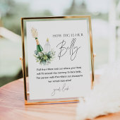 REMY彼女の腹の赤ちゃんシャワーゲームの大きさ ポスター