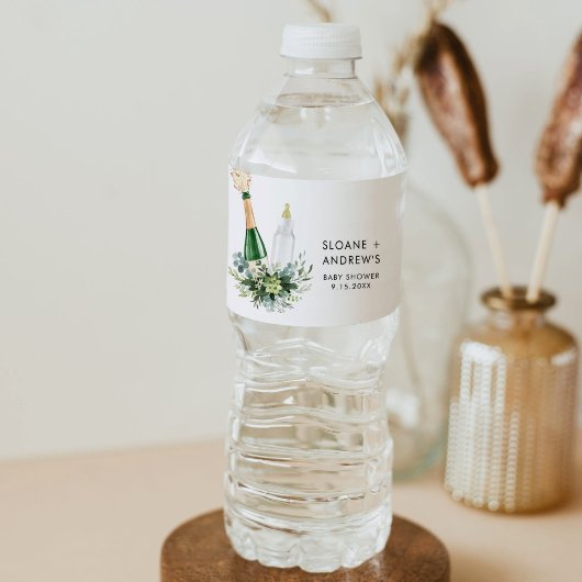 REMY Poppinボトルベビーシャワー ペットボトルラベル