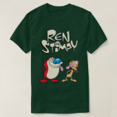 RENとSTIMPY Tシャツ (デザイン正面)