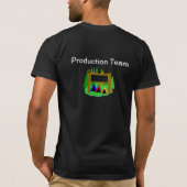 Renのキャンプの突き棒のチーム Tシャツ (裏面)