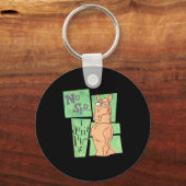 Ren &amp; Stimpy No Sir I Don’t Like It  キーホルダー (正面)