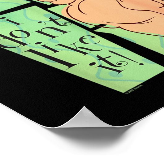 Ren &amp; Stimpy No Sir I Don’t Like It  ポスター (角)