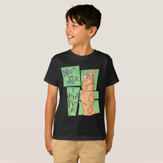 Ren &amp; Stimpy No Sir I Don’t Like It  Tシャツ (正面フル)