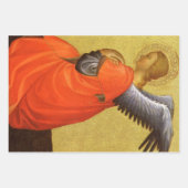 Renaissance Angel by Master of the Bambino Vispo ラッピングペーパーシート (正面3)