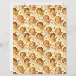 Renaissance Angels Scrapbook Paper