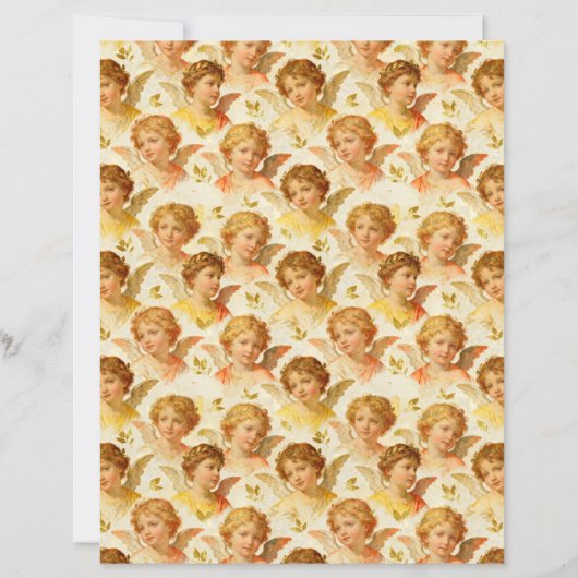 Renaissance Angels Scrapbook Paper (正面)