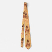 RENAISSANCE ARCHITECTURAL DRAWING by Leonardo  ネクタイ (裏面)