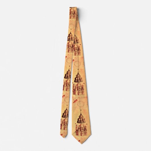 RENAISSANCE ARCHITECTURAL DRAWING by Leonardo ネクタイ (裏面)