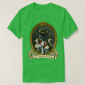 Renaissance Dog Emperor Alastair Mortcombe the Gre Tシャツ (デザイン正面)