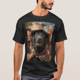 Renaissance Faire Dogs: Black Labrador Retriever Tシャツ