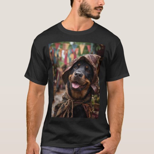 Renaissance Faire Dogs: Rottweiler Tシャツ (正面)