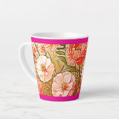 Renaissance Floral Mug カフェラテマグ (左アングル)