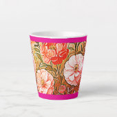 Renaissance Floral Mug カフェラテマグ (正面)